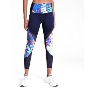 Athleta High Rise Tropical Precision